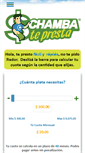 Mobile Screenshot of chambatepresta.com